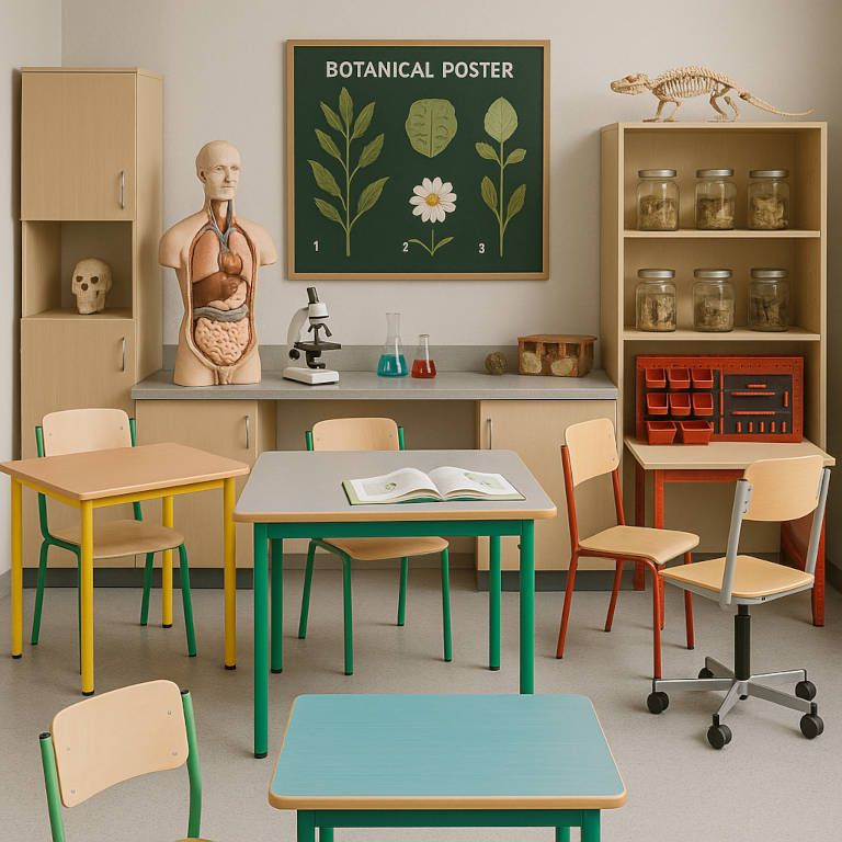 Meble do pracowni chemicznej – Przewodnik wyboru bezpiecznego wyposażenia