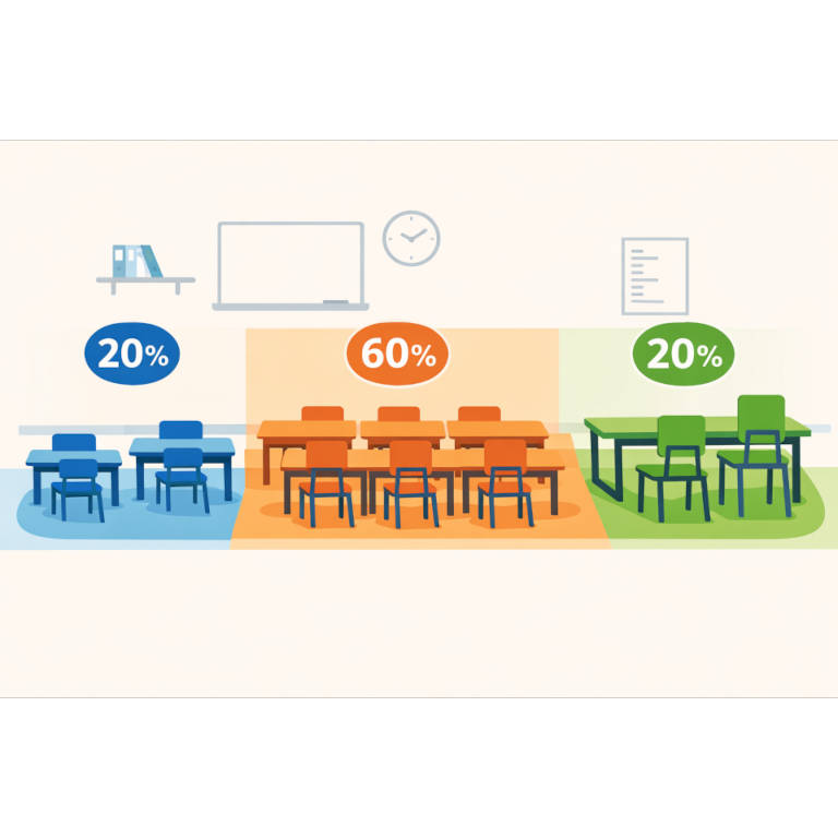 Ile ławek i krzeseł w jednej klasie? Praktyczne minimum wg normy PN-EN 1729