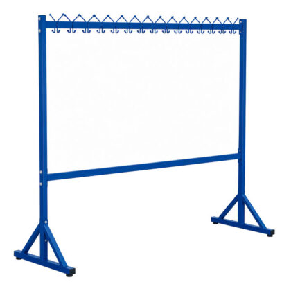 Wieszak szatniowy wolnostojący 160 cm / 30 wieszaków